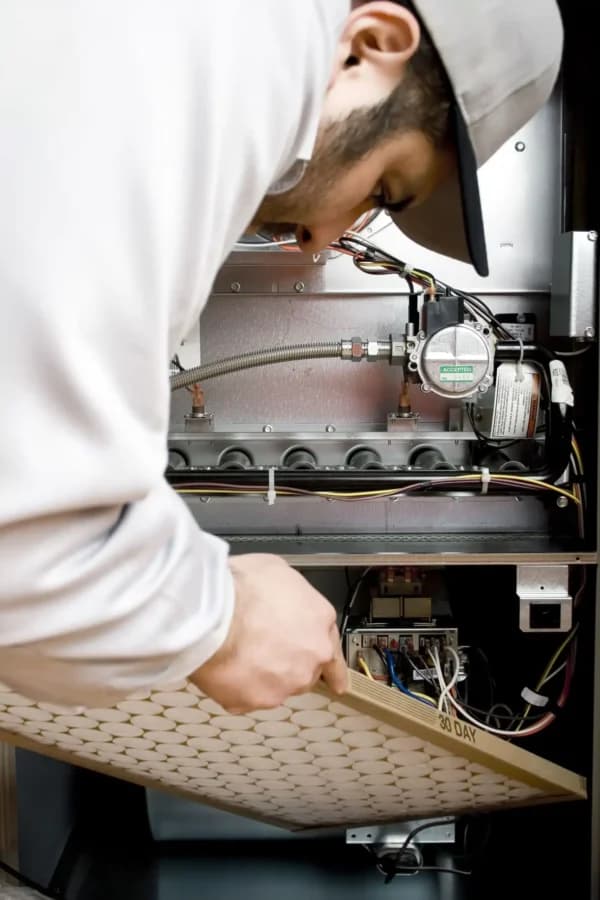 Furnace maintenance in Denver, CO.