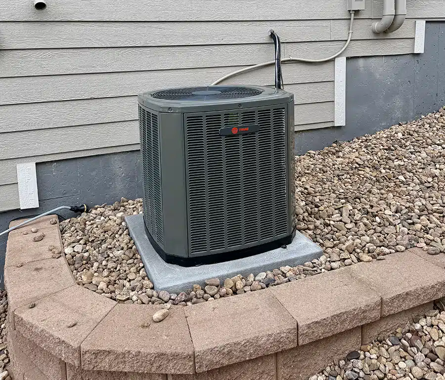AC installed in Denver by Top Shelf