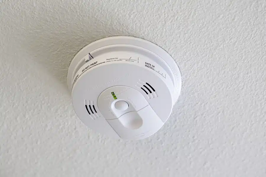 Smoke detector in Denver, CO.