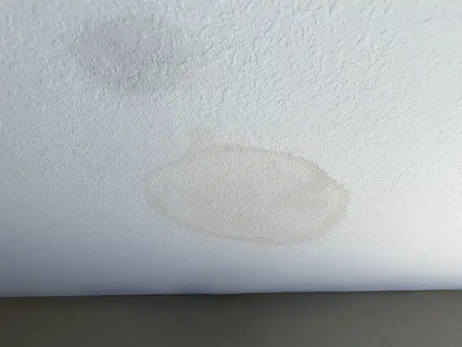 Water leak in ceiling in Denver, CO.