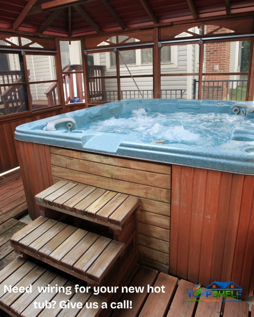 hot tub wiring