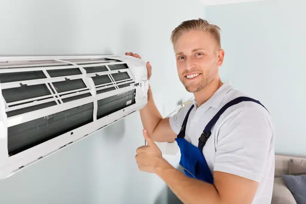 mini split installation in Denver, CO.