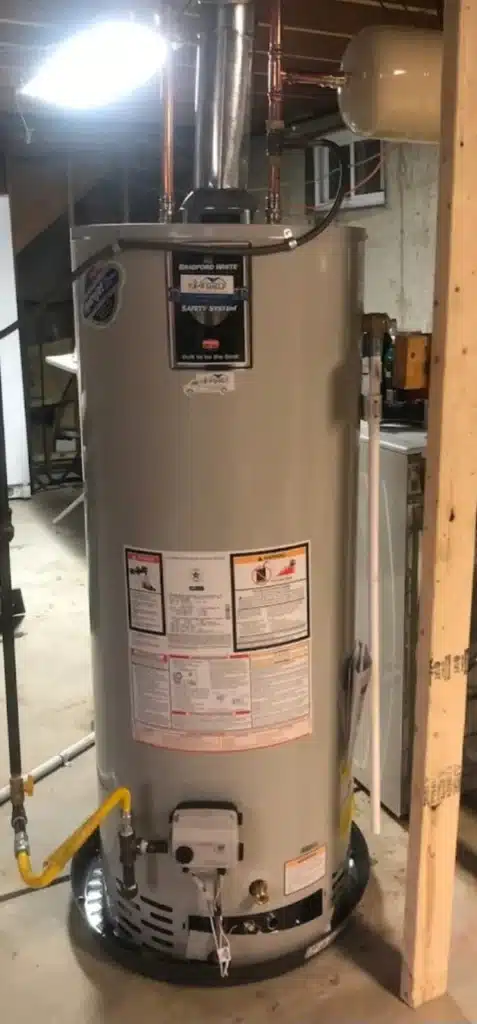 water heater installation