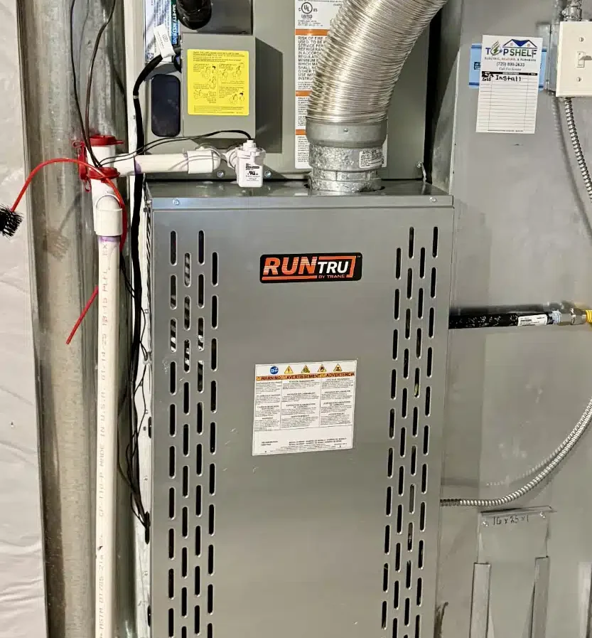 furnace in Denver home