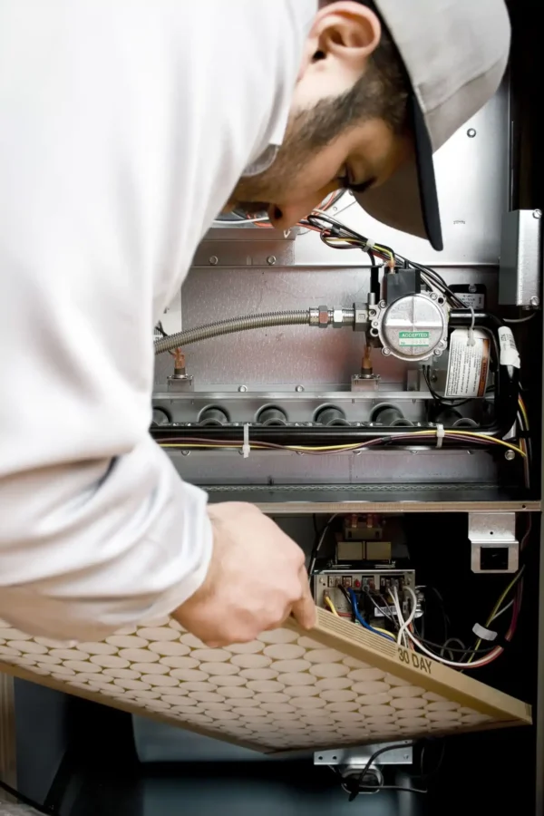 Furnace maintenance in Denver, CO.