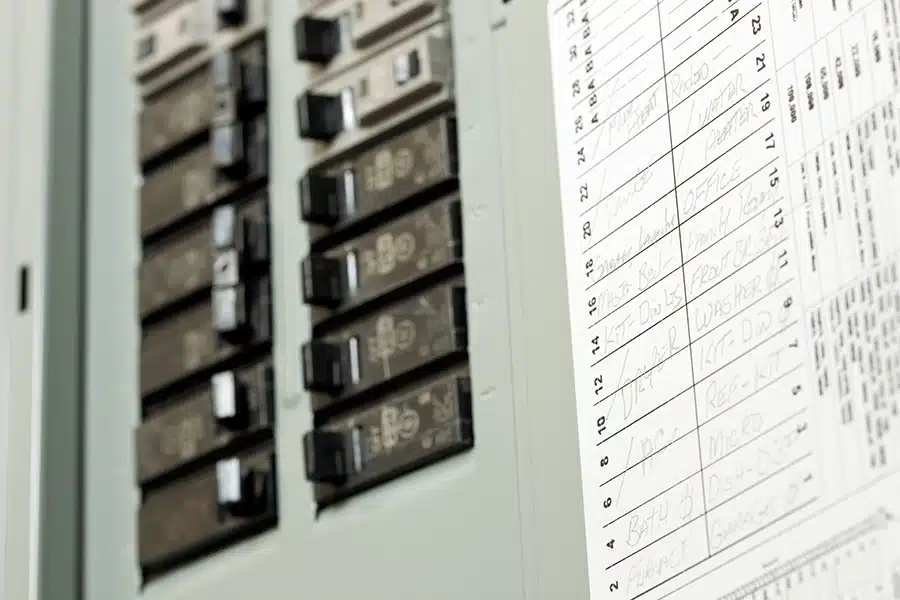 circuit breaker in Denver home
