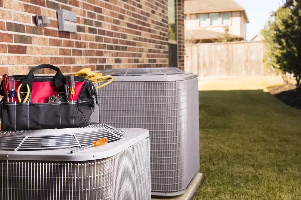 AC maintenance at Denver home