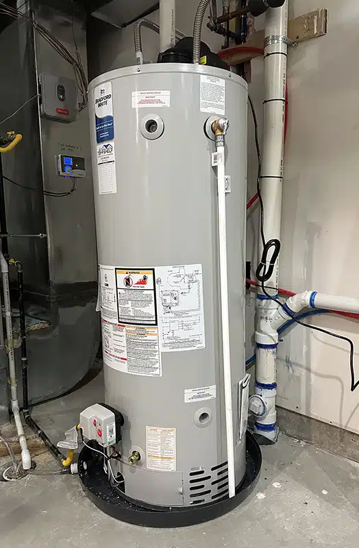 Bradford White water heater in Denver CO home